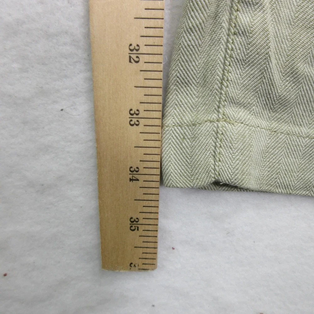 Tommy Bahama Men Pants LT Beach Coast Linen Blend Herringbone Elastic Waist New
